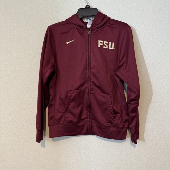 Florida State Seminoles Hoodie Jacket Womens XL NCAA Football Therma-Fit Nike - Picture 1 of 5